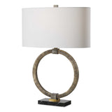 Relic Table Lamp Aged Gold - Light Brown / Silver by Uttermost - View 1