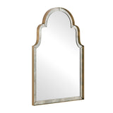 Brayden Antique Arch Mirror Plated Antique Brass - Gold / Silver by Uttermost - View 4