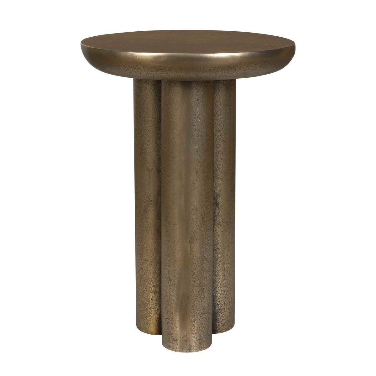 Thorp Outdoor Accent Table Brass - Gold by Uttermost - View 4