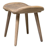 Arne Scandinavian Small Bench - Light Brown by Uttermost - View 4