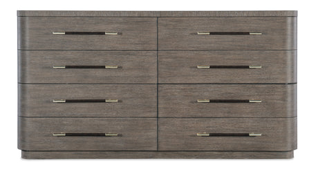 Modern Mood Dresser - Dark Brown / Dark Gray by Hooker Furniture - View 3
