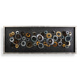 Discs Shadow Box Silver - Black / Dark Brown by Uttermost - View 1