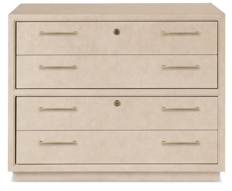 Lateral File Cabinet Polished Limestone - Beige by Hooker Furniture - View 4