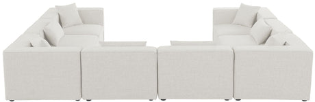 Cube - Modular Sectional 8 Piece - Cream - 630Cream - Sec8A - Home Elegance USA - 2