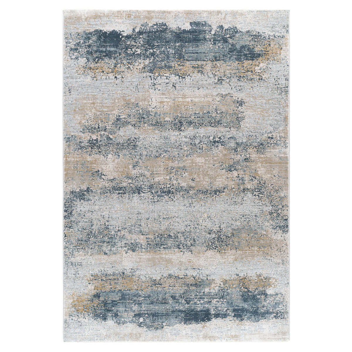 Bremen Modern 8 X 10 Rug Light Gray & Blue - Light Gray / Blue by Uttermost - View 1