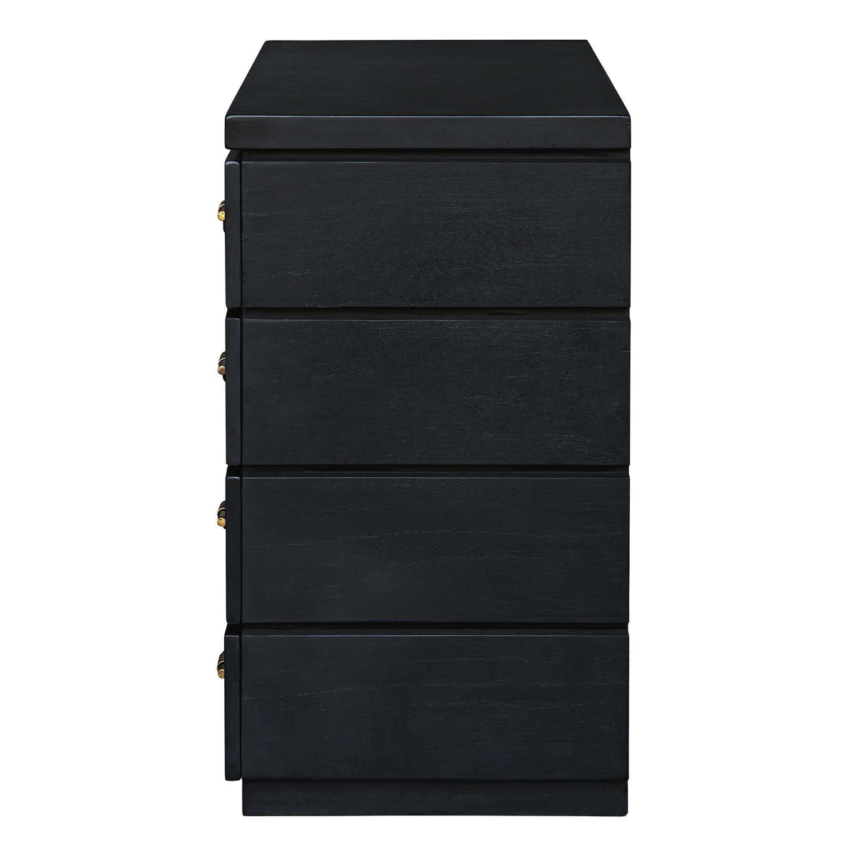 Halifax Mahogany Accent Chest - Black by Uttermost - View 6
