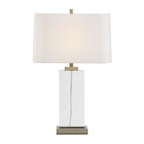 Genevieve Crystal Table Lamp Brass / Gold - Silver by Uttermost - View 7