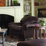 Bexley Leather Chair, Nailhead Trim | Flexsteel