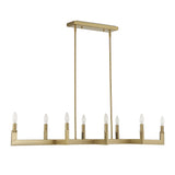 Cordoba 8 Light Linear Chandelier - Gold by Uttermost - View 3