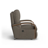 Woodlawn Traditional Fabric Power Rocking Recliner | Flexsteel