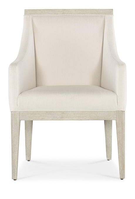 Modern Mood Upholstered Arm Chair (Set of 2) - Beige by Hooker Furniture - View 5