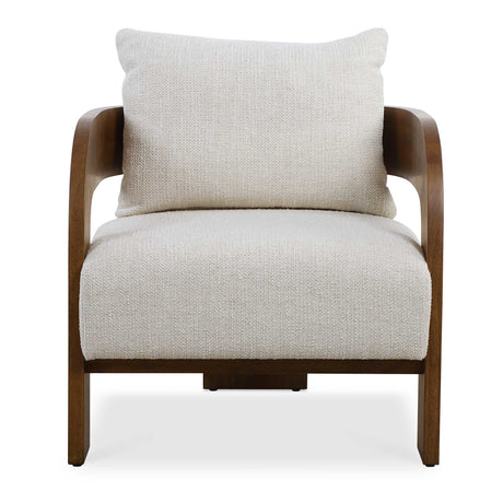 Rowan Accent Chair Ivory - Beige by Uttermost - View 1