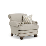 Bay Bridge Fabric Chair, Nailhead Trim | Flexsteel