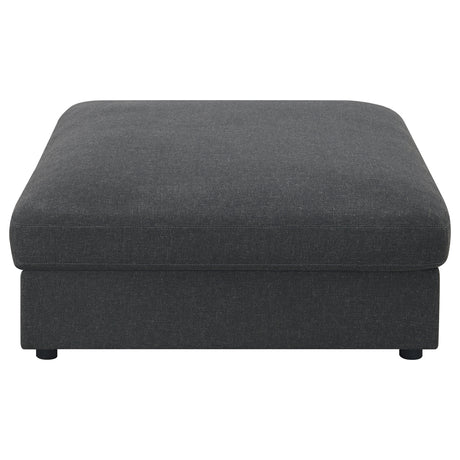 Rhette Charcoal 6-piece Upholstered Sectional with Reversible Cushions - sold by Home Elegance USA