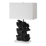 Basalt Black Stone Table Lamp by Uttermost - View 5