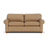 Thornton Leather Stationary Full Sleeper | Flexsteel