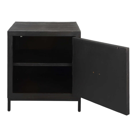 Aiken Geometric Cabinet / End Table - Black by Uttermost - View 8