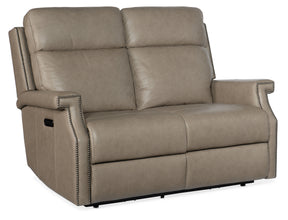 Vaughn Zero Gravity Loveseat With Power Headrest - Gray by Hooker Furniture - View 1
