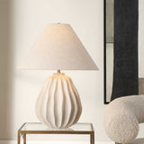 Javary Table Lamp - Beige by Uttermost - View 2