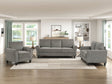 Classic Comfort 3pc Sofa Set Living Room Furniture Sofa Loveseat Chair Durable Brown Chenille Upholstery Rolled Arms