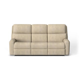 Rio Transitional Fabric Power Reclining Sofa | Flexsteel