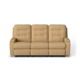 Kerrie Transitional Fabric Power Reclining Sofa | Flexsteel