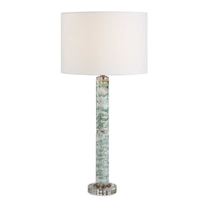 Jameis Marbled Table Lamp - Green / White by Uttermost - View 1
