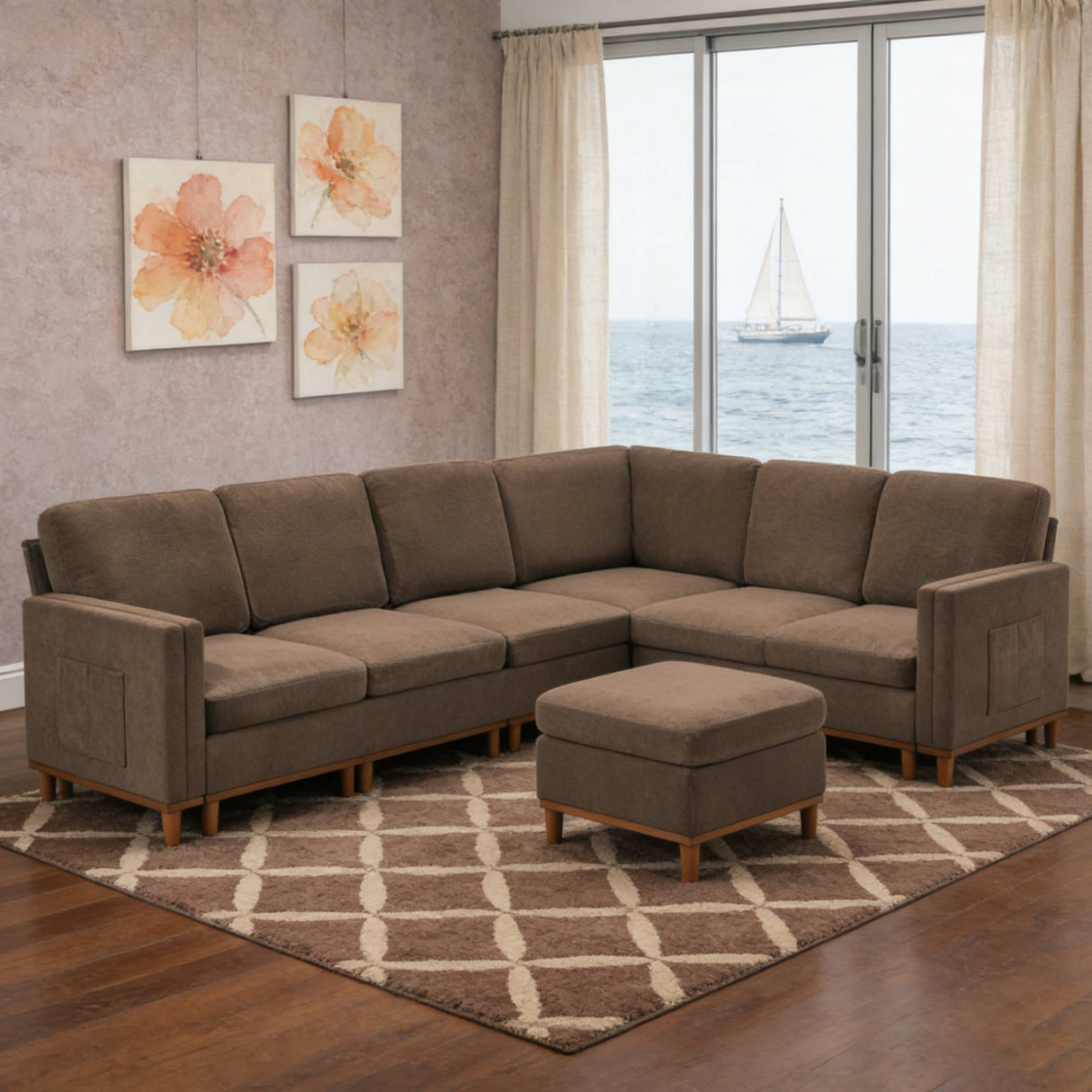 Modern Sofa Chair with Soft Padding - Ideal for Living Room, Office & Dining Room