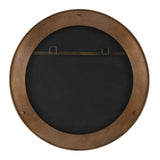 Porthole Round Mirror Bronze - Black by Uttermost - View 6