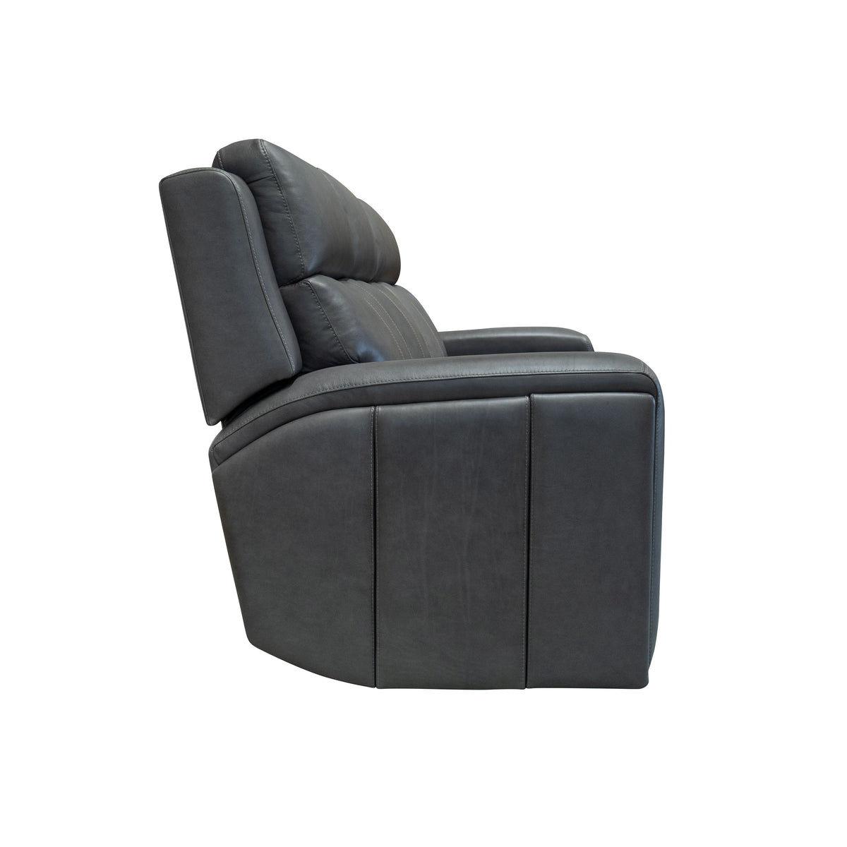 Wyatt Power Reclining Sofa With Power Headrests & Lumbar - Gunmetal | Flexsteel