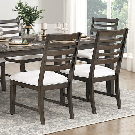 Classic Style 6pc Dining Set Dark Espresso Finish Table with Extension Leaf Bench Chairs Comfortable Seats Wooden Dining Furniture - sold by Home Elegance USA