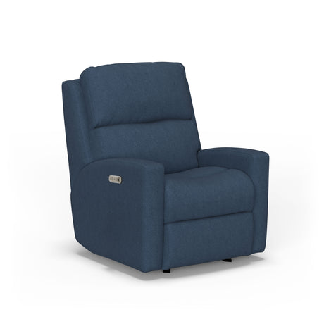 Catalina Transitional Fabric Power Rocking Recliner | Flexsteel