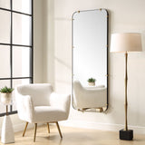 Pali Industrial Dressing Mirror - Gold by Uttermost - View 2