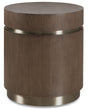 Commerce And Market Roll With It Round End Table - Dark Brown by Hooker Furniture - View 1