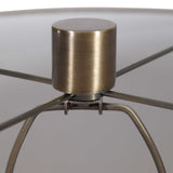 Taria Table Lamp Brushed Brass - Light Brown / Beige by Uttermost - View 7