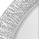 Mariner Round Mirror - White by Uttermost - View 5