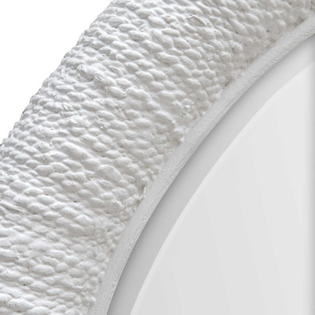 Mariner Round Mirror - White by Uttermost - View 5