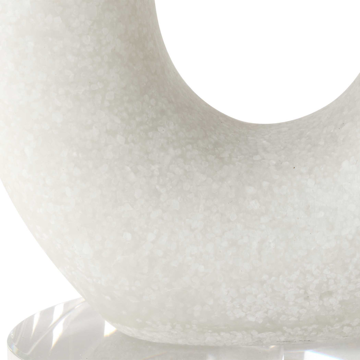 Feamelo Ivory Stone Candleholders (Set of 2) - Beige by Uttermost - View 4