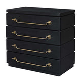 Halifax Mahogany Accent Chest - Black by Uttermost - View 4