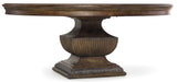 Rhapsody 72" Round Dining Table - Dark Brown by Hooker Furniture - View 1