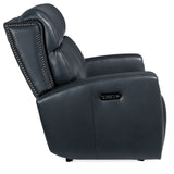 Ruthe Zero Gravity Power Recline Loveseat With Power Headrest - Blue by Hooker Furniture - View 6
