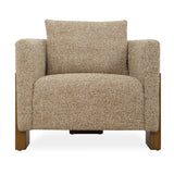 Halligan Upholstered Accent Chair - Light Brown by Uttermost - View 1