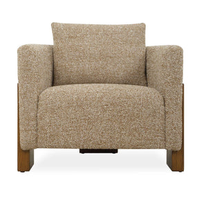 Halligan Upholstered Accent Chair - Light Brown by Uttermost - View 1