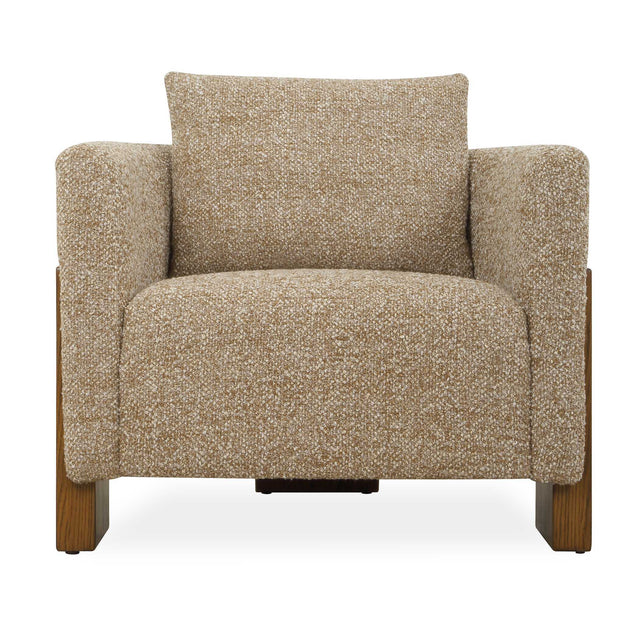 Halligan Upholstered Accent Chair - Light Brown by Uttermost - View 1