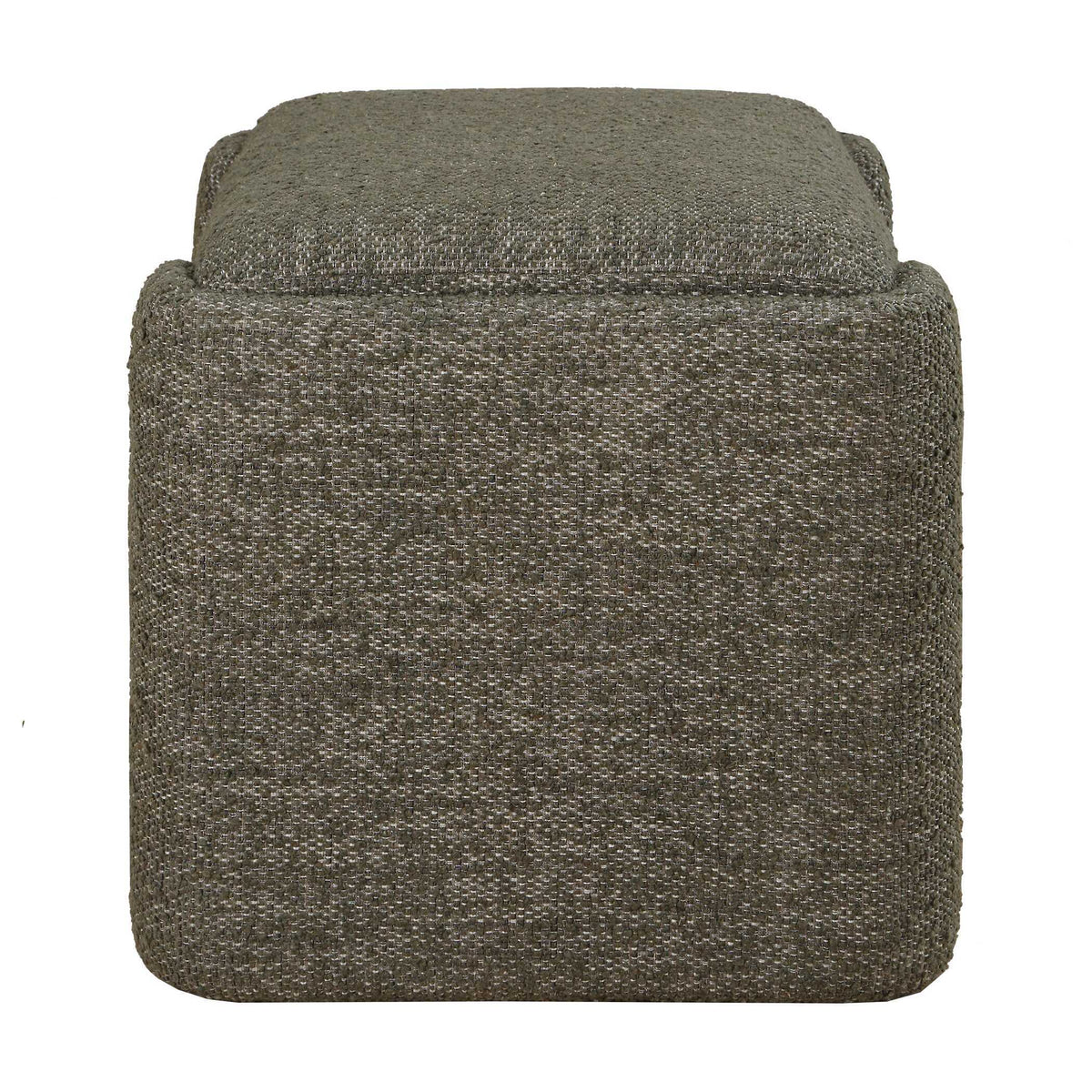 Angus Boucle Small Bench - Dark Green by Uttermost - View 5