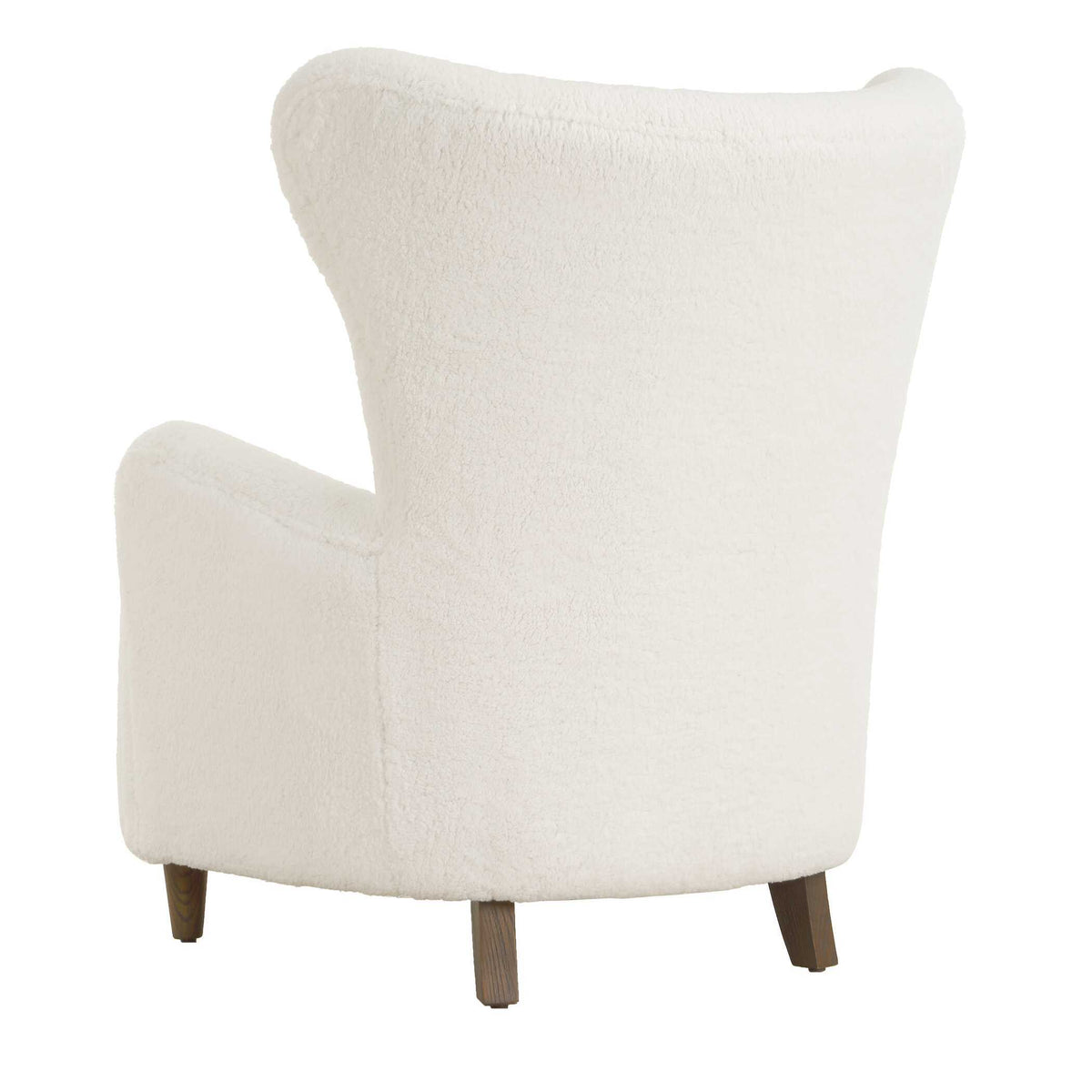 Ingel Wingback Armchair - White by Uttermost - View 7