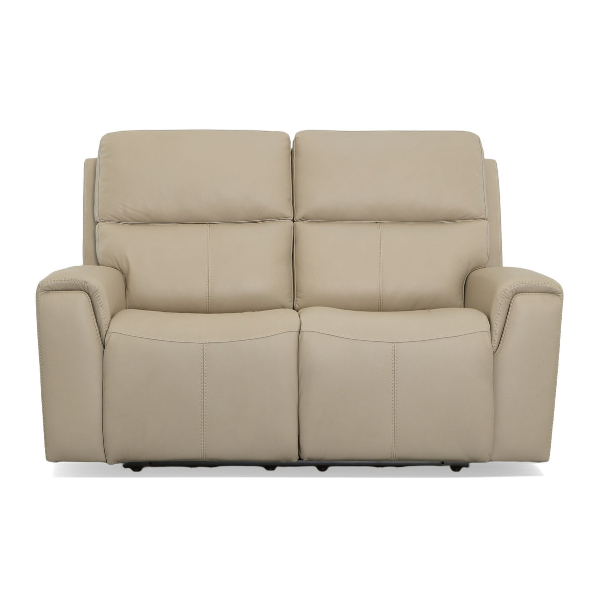 Jarvis Power Reclining Loveseat With Power Headrests - Parchment | Flexsteel