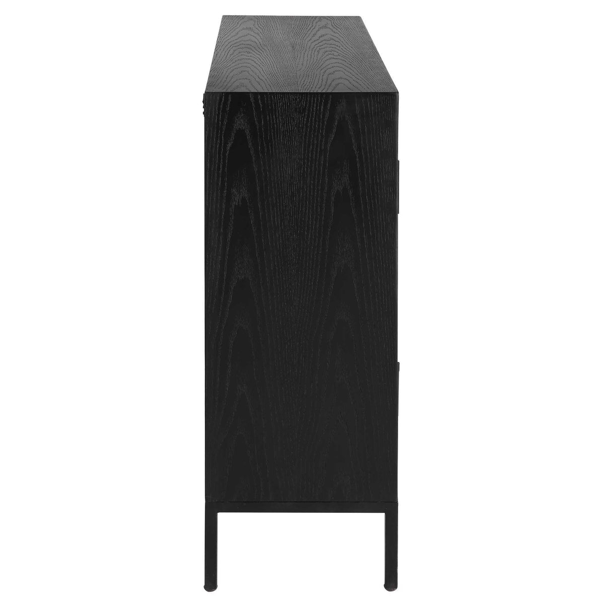 Front Range Dark Oak 2 Door Cabinet - Dark Brown by Uttermost - View 6