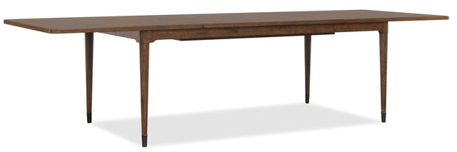 Cashiers Rectangular Dining Table Chestnut - Dark Brown by Hooker Furniture - View 1