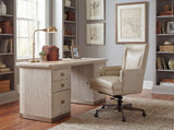 Rosa Executive Swivel Tilt Chair - Beige by Hooker Furniture - View 2